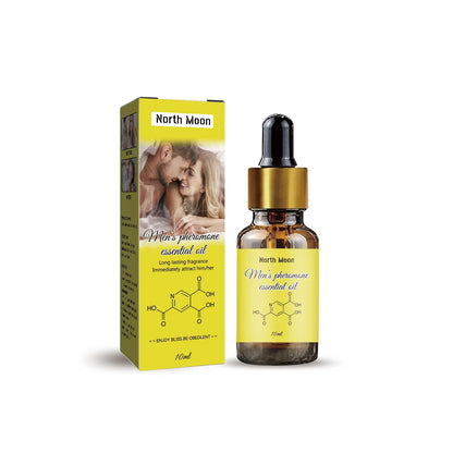 10ml Men's Pheromone Essential Oil – Long-Lasting Natural Body Essence Fragrance, Attracts Women