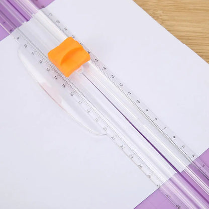 A4 Guillotine Paper Cutter – Craft Die Trimmer for Scrapbooking, Photos, and Household Cutting