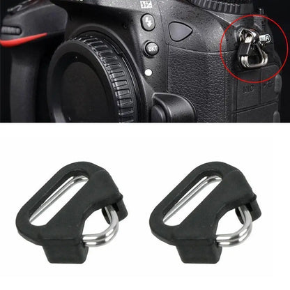 Camera Strap Split Triangle Ring Buckle Set 6Pcs — Belt Hook Replacement for Fujifilm Leica Nikon Olympus Pentax Panasonic