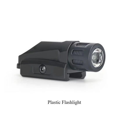 Tactical Weapon Gun Light - Flashlight for M416/M1911/Glock G18 Airsoft Pistol & Rifle, Fits 20mm Picatinny Weaver Rail