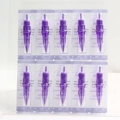 Tattoo Needle Cartridge Set 5/10/20/50pcs – Round Liner & Shader Disposable Needles for Tattoo Machine & Permanent Makeup Eyebrow Pen