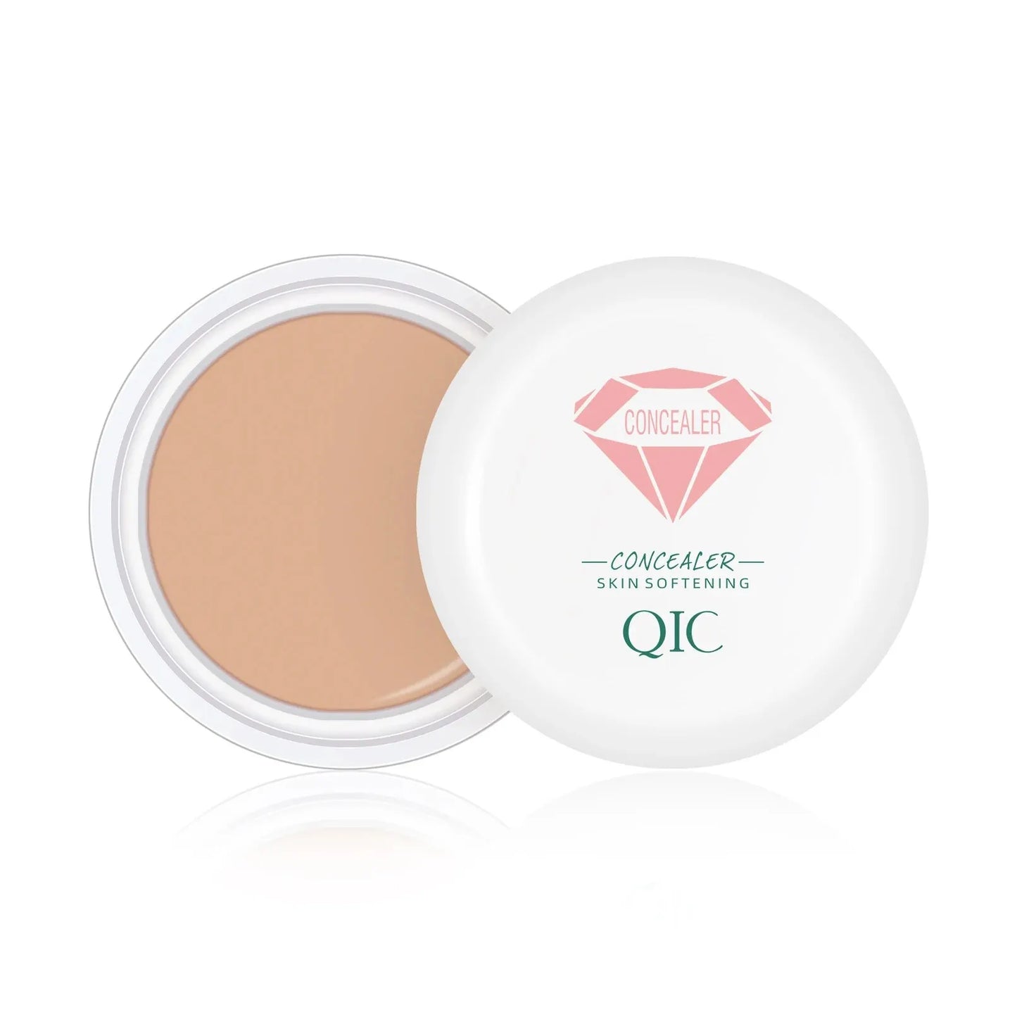 High Coverage Concealer – Anti-Dark Circle, Freckle & Long-Lasting Waterproof BB Cream Foundation for Face Makeup