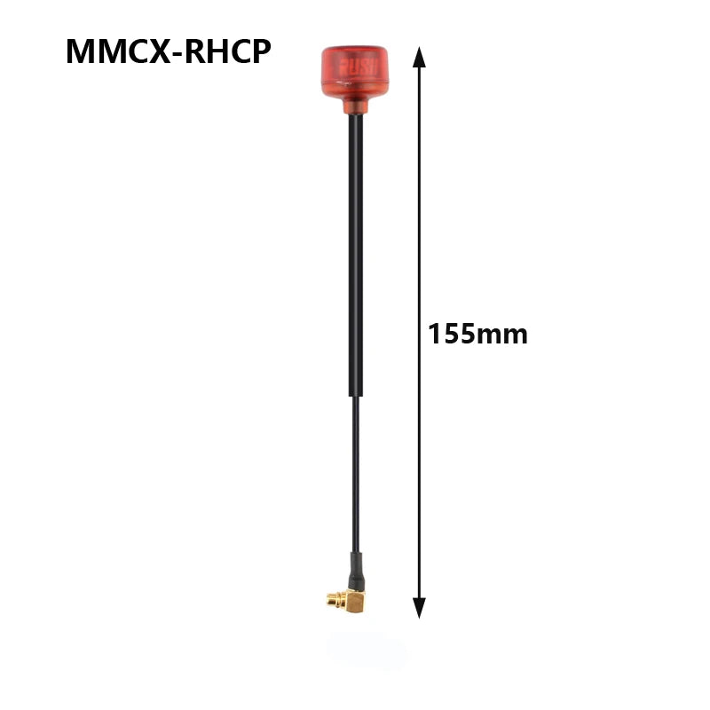 Rush Cherry FPV 5.8G Antenna – LHCP/RHCP SMA MMCX UFL IPEX Adapter for Racing Drone Goggles