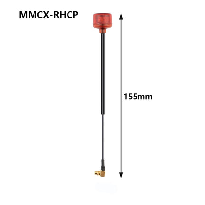 Rush Cherry FPV 5.8G Antenna – LHCP/RHCP SMA MMCX UFL IPEX Adapter for Racing Drone Goggles