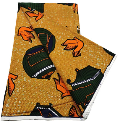 100% Cotton Real Wax Ankara Fabric - 2026 African Print Wedding Dress Sewing Fabric