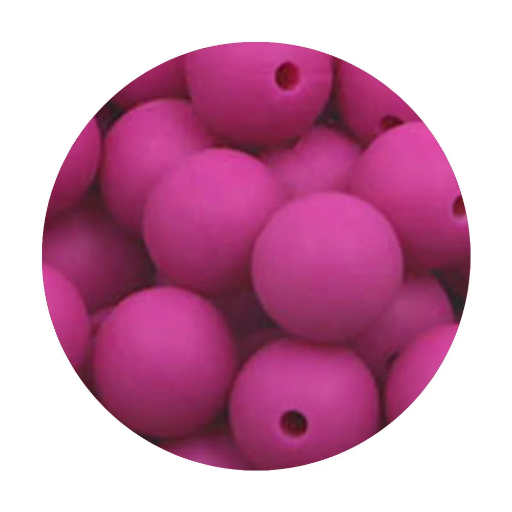 50Pcs Silicone Spacer Beads - 9/12/15mm Round Loose Beads for DIY Necklace Bracelet Jewelry Making