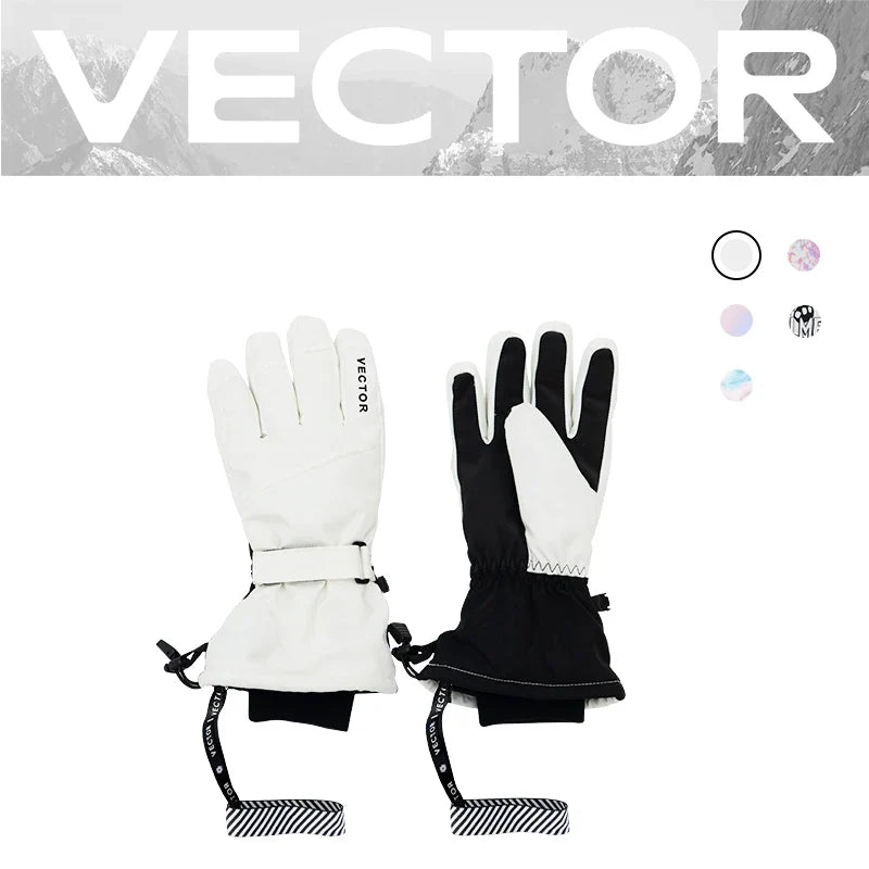 2-in-1 Extra Thick Ski Gloves – Waterproof, Windproof Winter Mittens for Men & Women