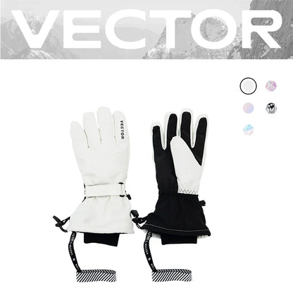 2-in-1 Extra Thick Ski Gloves – Waterproof, Windproof Winter Mittens for Men & Women