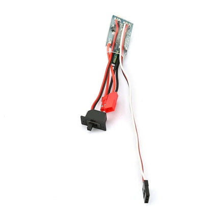 Micro ESC 20A 30A Brushed Electric Speed Controller – RC ESC for 2S 4-8V, DIY Mini 1/16 1/18 1/24 RC Car, Boat, Tank w/Brake