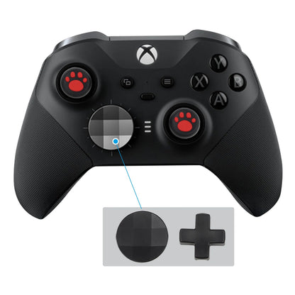 Xbox One Elite Series 2 Controller Accessories Kit – Metal D-Pad, Trigger Paddles & Thumb Stick Grips