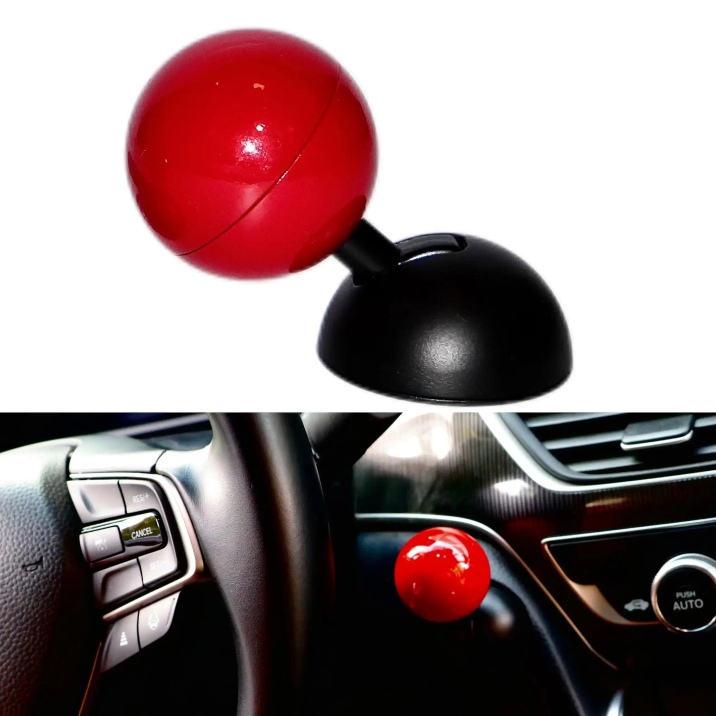 2024 Start Button Push Cover - One-Touch Auto Ignition Rocker, Car Engine Push Start/Stop Lever