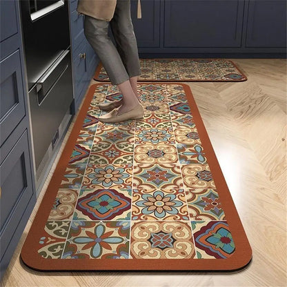 Non-Slip Kitchen & Living Room Floor Rug – Long Area Mat for Entrance, Home Decor