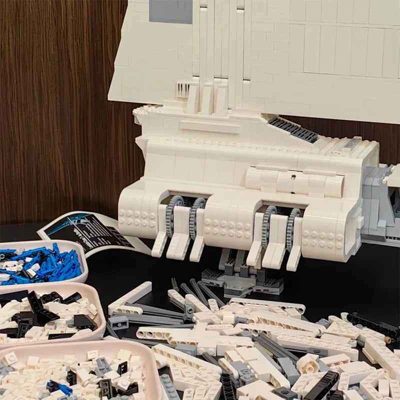 2496PCS Space Shuttle Building Block Model — Battleship & Spaceship Toy | Creative Home Ornament & Holiday Gift