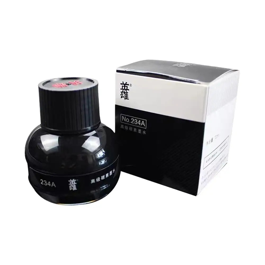 YingXiong Black 70ml Fountain Pen Ink – High-Quality Calligraphy & Writing Stationery Refill