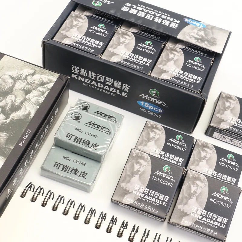 1/3/5pcs Soft Plasticine Eraser for Sketching & Drawing – Art Highlight Kneaded Eraser for Students & Design Work
