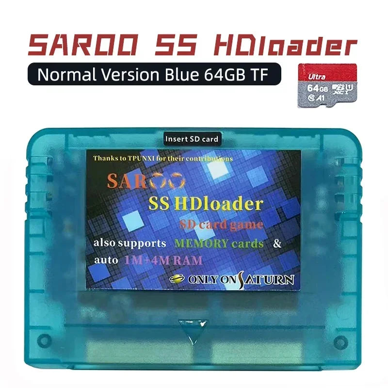 SEGA Saturn 0.7 Firmware SAROO SS Fast Reading Card – TF/SD Card Direct Reading Accelerator for Console