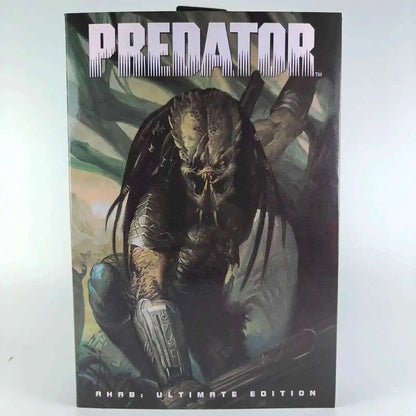 NECA Shaman Ahab Ultimate Scout Warrior Action Figure – Lost Battle Feral Jungle Hunter Predator Collector Toy