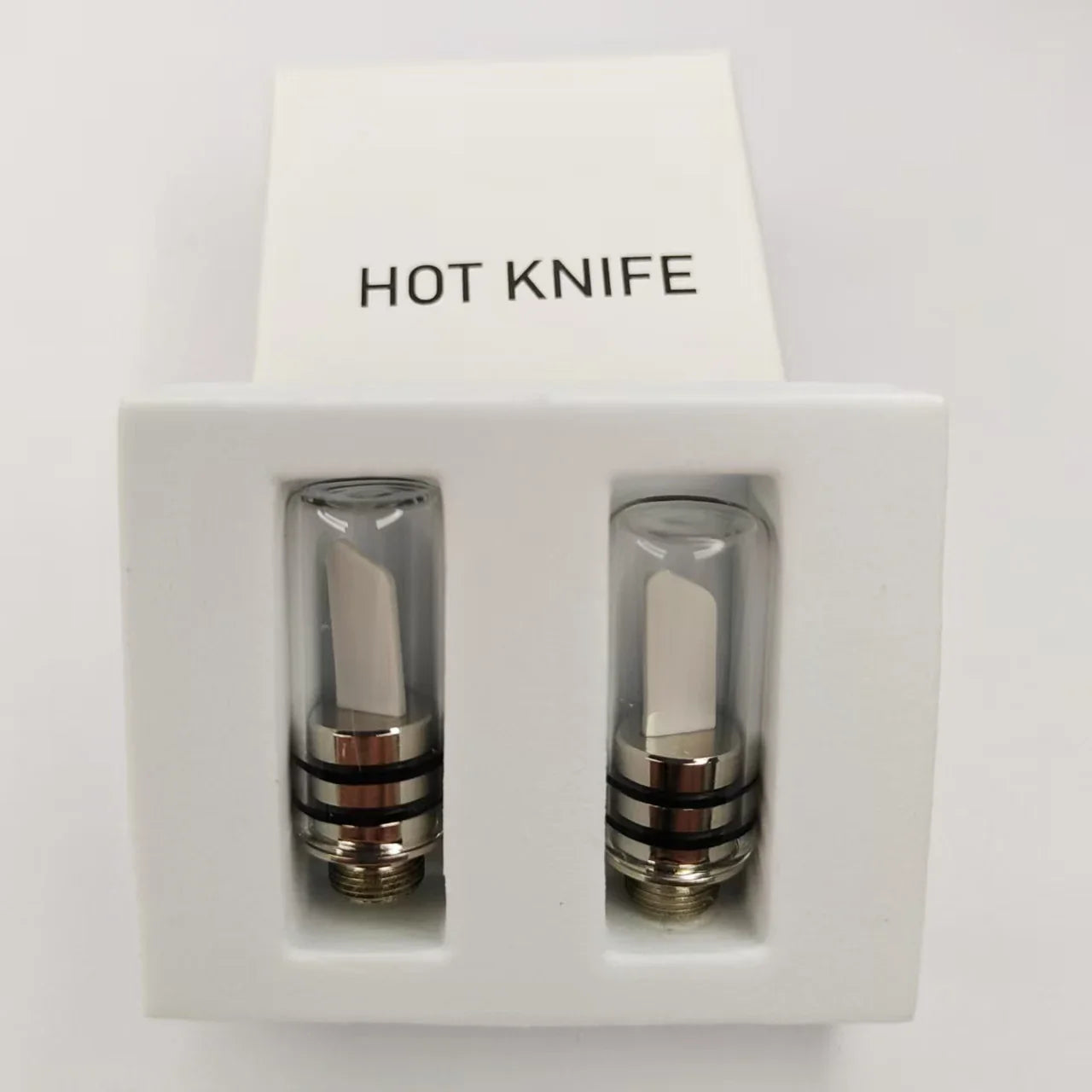 11.2mm Ceramic Heating Hot Knife Tip – 510 Thread Preheat Cutting Tool with Light, 1–4 Piece Set