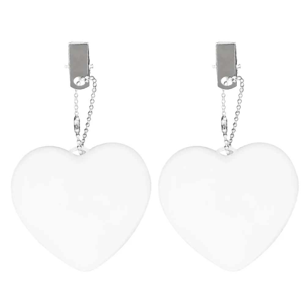 1/2/3PCS Purse Heart LED Light – Motion Activated Handbag Lamp, Heart Shaped Purse Charm for Women