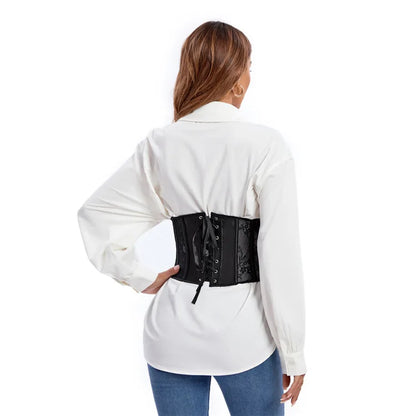 Sexy Lolita Underbust Corset – Slimming Bandage Bustier Top for Women Lingerie & Elegant Streetwear