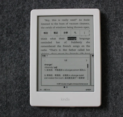 Kindle 10th Generation E-Book Reader - 6-inch E-Ink Touch Screen, 4GB/8GB, Backlight Reading Light, 167ppi