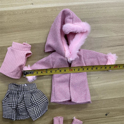 Clothes for 30cm 1/6 BJD Dolls – DIY Dress-Up Suit & Accessories for Girls’ Dolls (Check Size Chart)