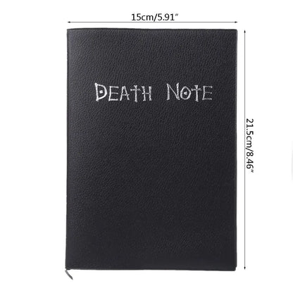 New Collectible Death Note Notebook – Large Anime-Themed Writing Journal, School Diary, Planner & Cosplay Prop