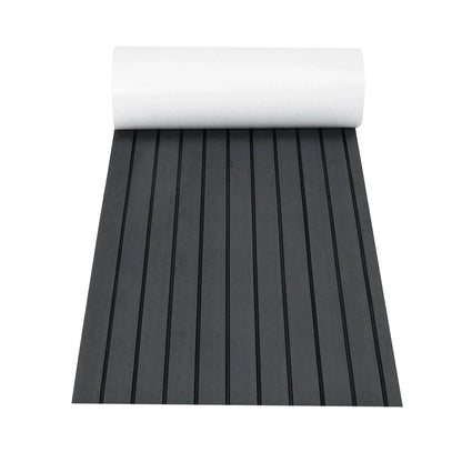 Self-Adhesive EVA Foam Teak Decking – Faux Marine Flooring Boat Floor Mat 600x2400x6mm