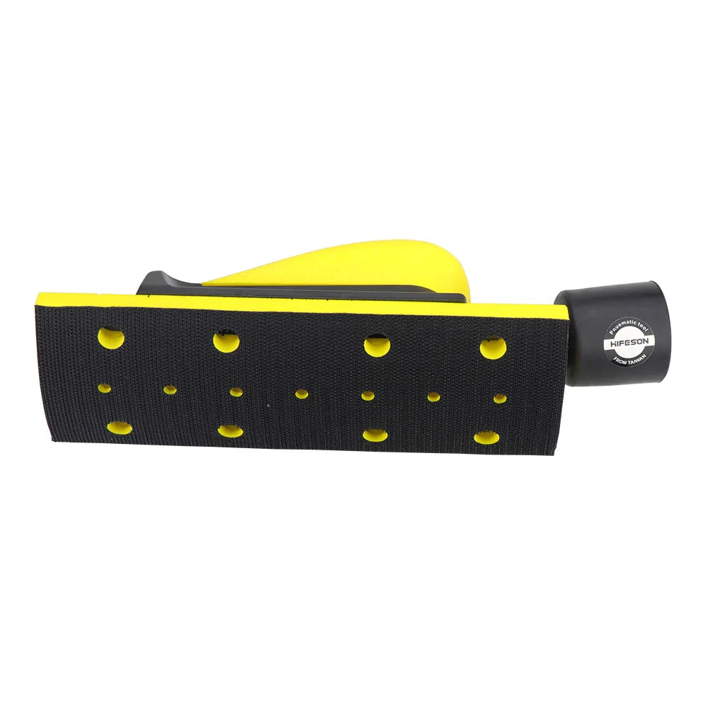 HIFESON Handheld Sander: Manual Sandpaper Tool with Dust Extraction - Ideal for Metal and Wood Work, Hand Polisher Grinding Machine