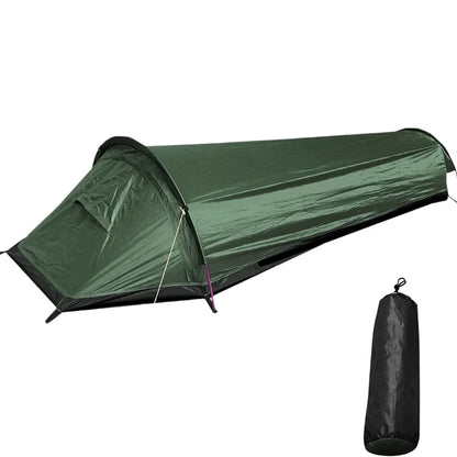 Lightweight Backpacking Tent – Outdoor Camping Sleeping Bag Tent for Single Person Use