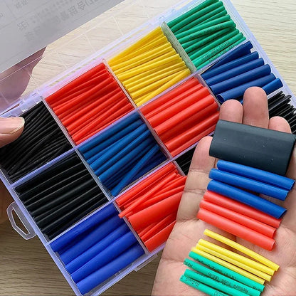 Heat Shrink Tube Kit - Thermoresistant Tubing for Electrical Wire & Cable Insulation and Protection