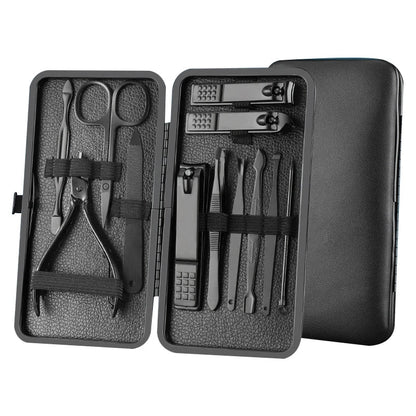 Nail Clipper Set for Ingrown Toenails — Paronychia Correction Nippers, Pedicure & Manicure Tools with Dead Skin Scissors
