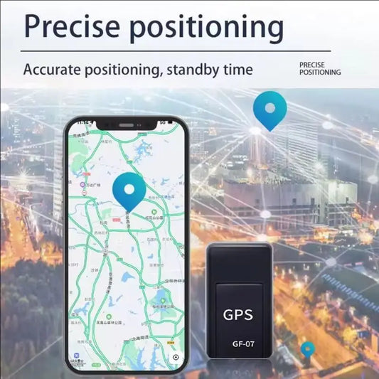 GF07 Mini Magnetic GPS Tracker – Real-Time Vehicle & Car Locator, Portable Compact Pet Tracking Device