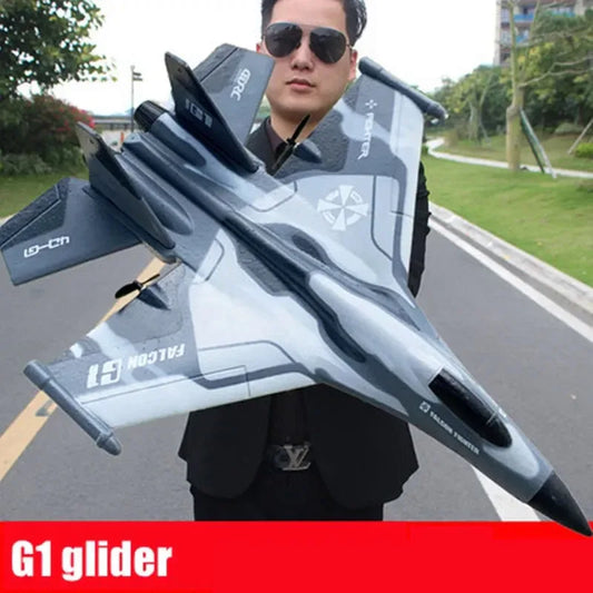 G1 Drone Glider RC Aircraft – 3-Channel Electric Foam Airplane for Beginners & Professionals, Remote Control Hand-Throwing Plane