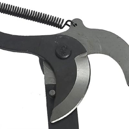 High-Altitude Extension Lopper Branch Scissors - Extendable Fruit Tree Pruning Saw Cutter Garden Trimmer Tool with Rope