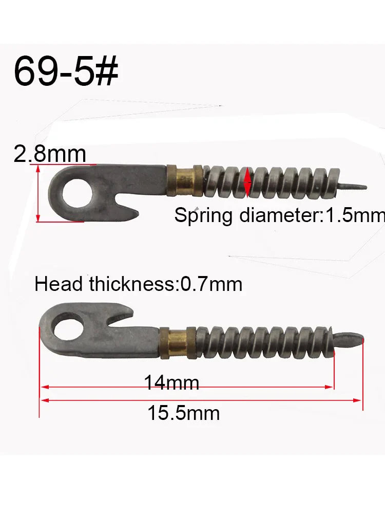 100pcs Glasses Spring Insert Hinges – Eyeglasses Repair & Replacement Accessories