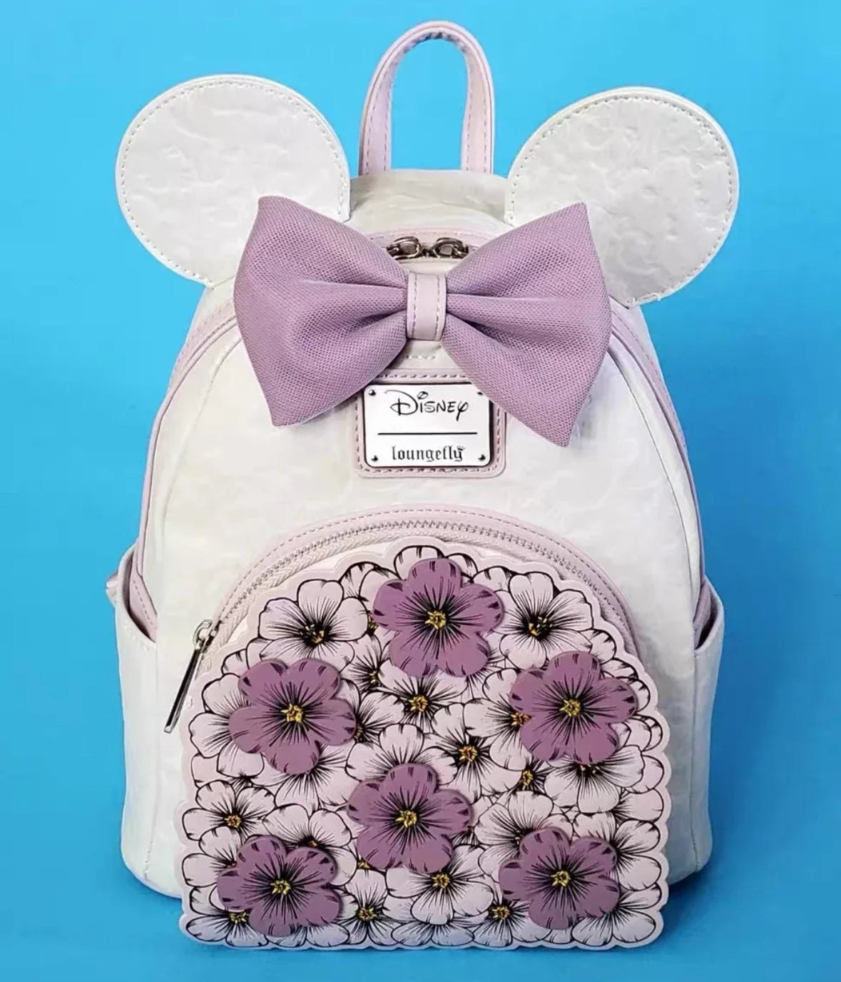 Pink Faux Leather Mini Backpack - Lightweight Women's Casual Travel & Outdoor Small Daypack