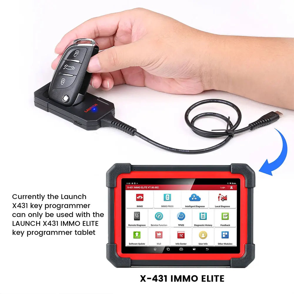 Launch X431 Key Programmer – Super Chip Universal Remote & Smart Key Maker for X-431 IMMO Elite, IMMO Plus & PAD V