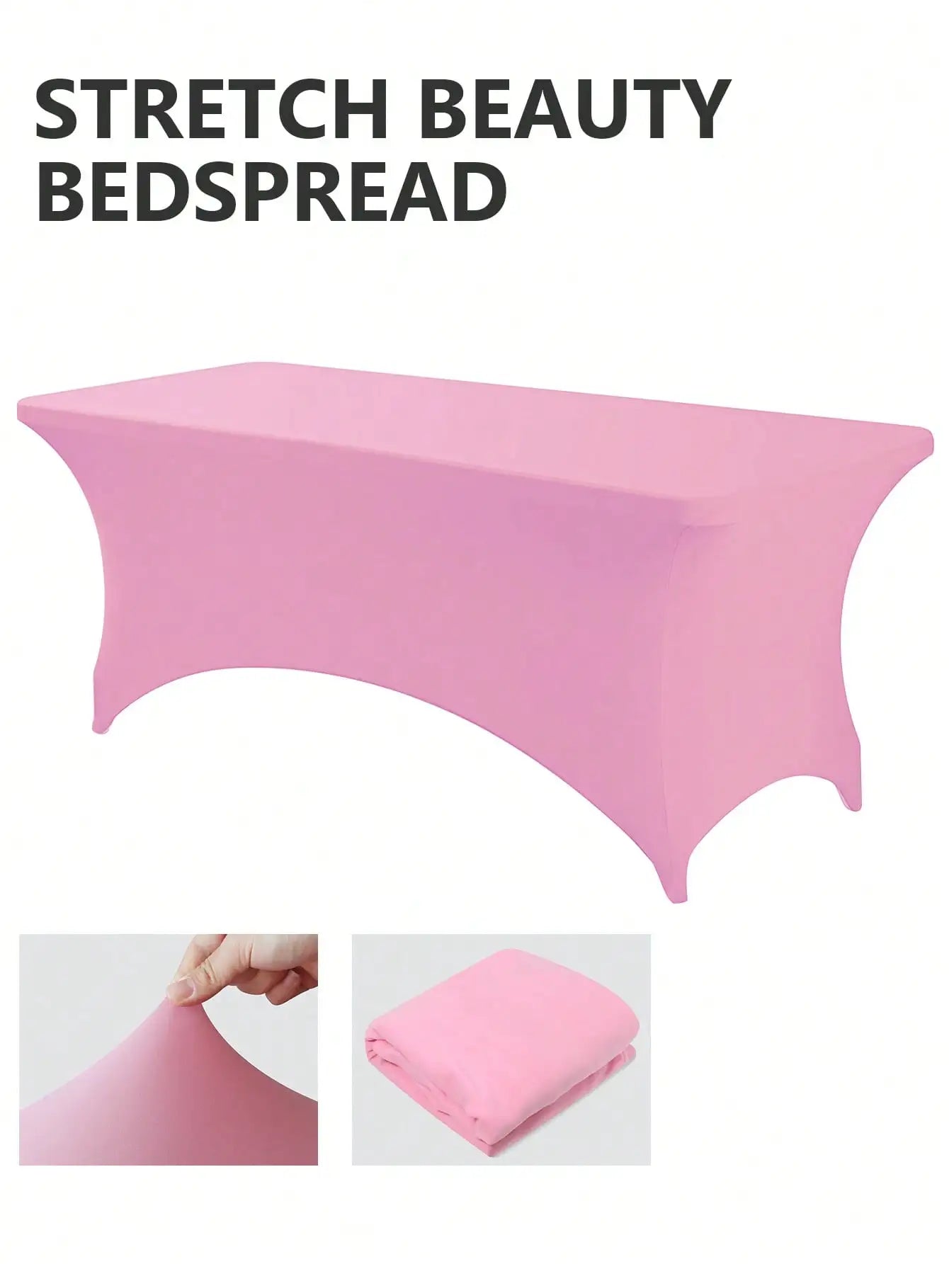 1pc Eyelash Extension Elastic Bed Cover Sheet - Stretchable Bottom Table Sheet for Comfortable Application