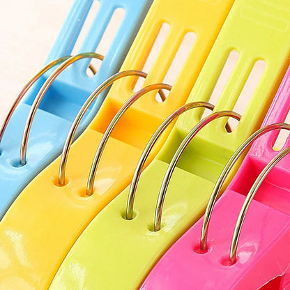 2026 New Beach Towel Clips - 4/20pcs Plastic Quilt Pegs & Laundry Clips for Sunbed, Lounger, Home & Bathroom Organization