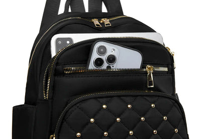Luxury Designer Women's Oxford Rucksack - High-Quality Small Schoolbag, Youth Student Leisure Backpack, Travel Shoulder Bag