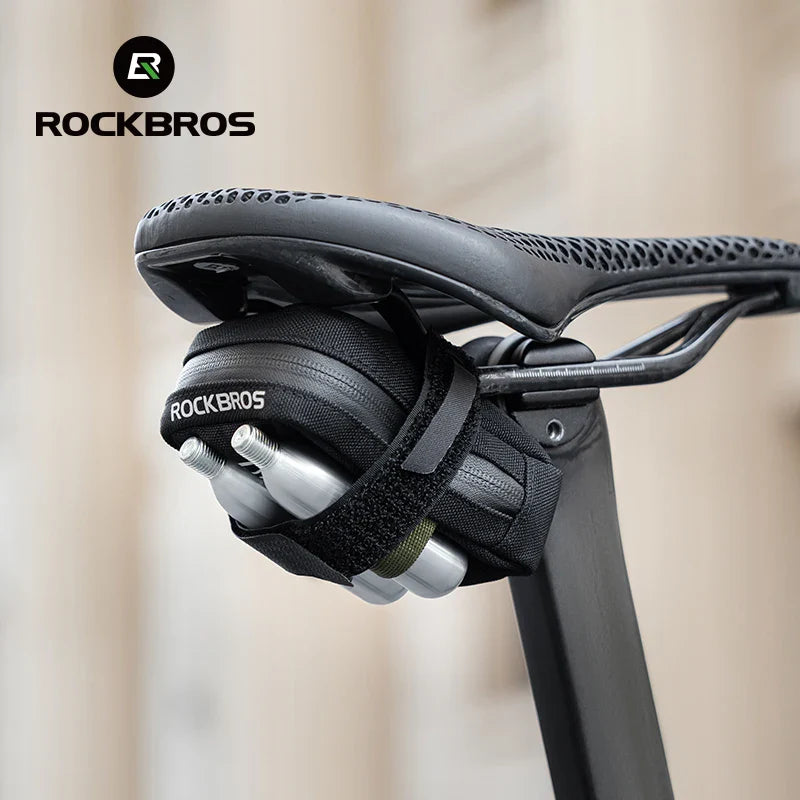ROCKBROS Mini Bicycle Saddle Bag – Lightweight 0.35L Portable Multi-Function Cycling Handbag & Bike Accessory