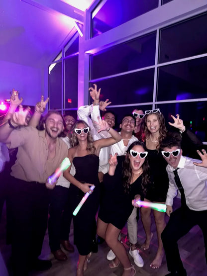400-30PCS LED Foam Glow Sticks – 3 Modes Party Supplies for Weddings, Birthdays, Concerts, Halloween & Christmas