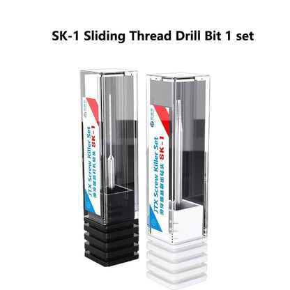 JTX SK-1 Alloy Bit Slider Screw Extractor – Professional Tool for iPhone Mobile Phone Stripped Screw Removal