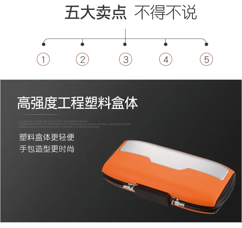 Portable Safe Case with 4-Digit Combination Lock – Hidden Security Storage Box for Outdoor, Camping, Hiking, Sports & Gym