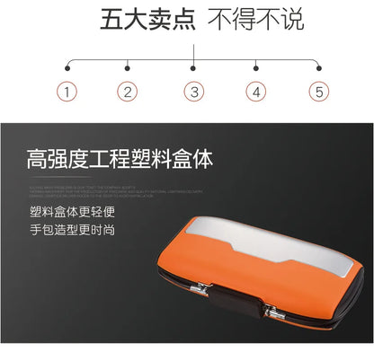 Portable Safe Case with 4-Digit Combination Lock – Hidden Security Storage Box for Outdoor, Camping, Hiking, Sports & Gym