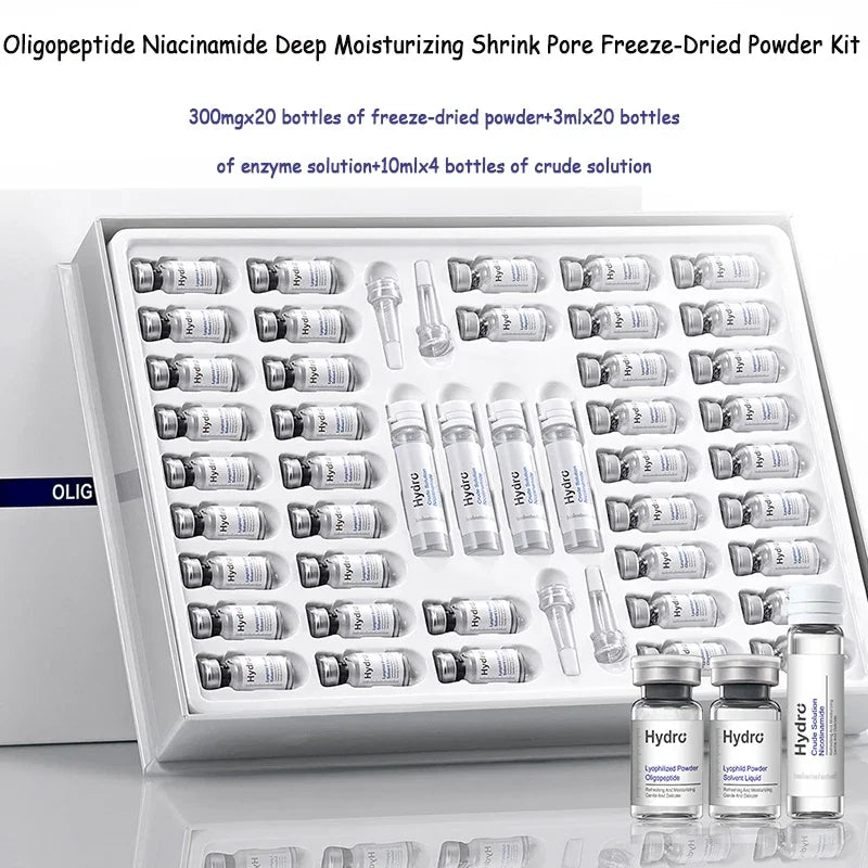 Sheep Placenta Freeze-Dried Powder Set – Anti-Aging, Pore-Refining & Deep Moisturizing Skin Essence