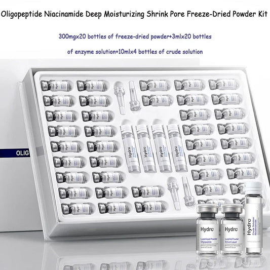 Sheep Placenta Freeze-Dried Powder Set – Anti-Aging, Pore-Refining & Deep Moisturizing Skin Essence