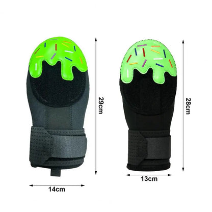 Baseball Sliding Mitt with Adjustable Wrist Compression Strap – Universal Left/Right Hand Glove for Youth & Adults