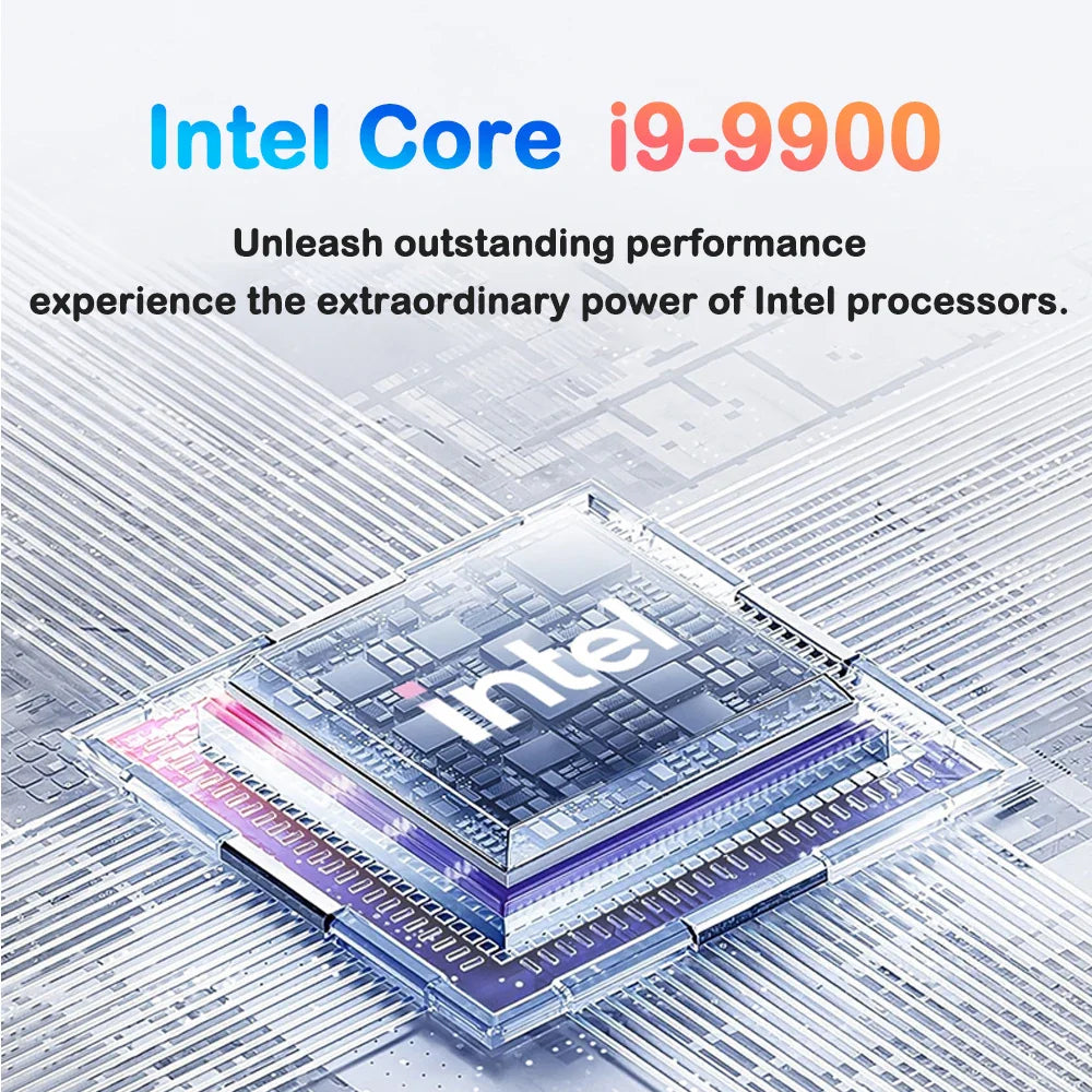 14.1" Laptop – Intel Core i9-9900, 32GB RAM, 2TB SSD, Windows 11 Pro, Full HD Gaming & Office PC